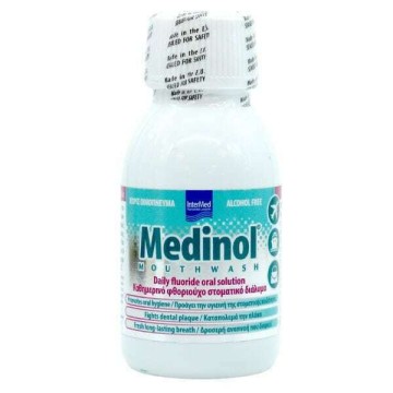 Intermed Medinol Στοματικό Διάλυμα Καθημερινής Προστασίας κατά της Πλάκας και της Κακοσμίας 100ml