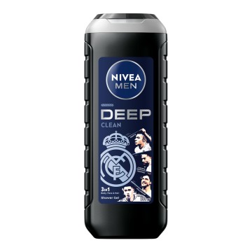 Nivea Men Limited Edition Deep Clean Shower Gel 3in1, 500ml Nivea Men Limited Edition Deep Clean Shower Gel 3in1, 500ml