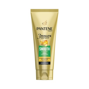 Pantene Pro-V 3 Minute Miracle Smooth&Sleek Conditioner Μαλακτική για Απαλά & Μεταξένια Μαλλιά 200ml