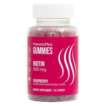 Natures Plus Gummies Biotin 5000 mcg, 60 ζελεδάκια Natures Plus Gummies Biotin 5000 mcg, 60 ζελεδάκια