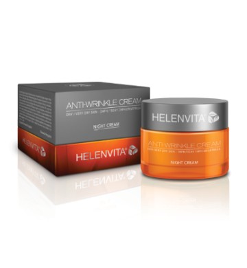 Helenvita anti wrinkle night cream ξηρή επιδερμίδα 50ml