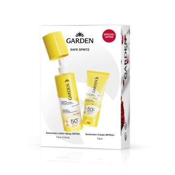 Garden Promo Sunscreen Lotion Spray for Face & Body SPf50, 200ml & ... Garden Promo Sunscreen Lotion Spray for Face & Body SPf50, 200ml & ...