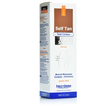 Frezyderm Self Tan Body Shape, автозагар без солнца, укрепление и липолиз 150мл