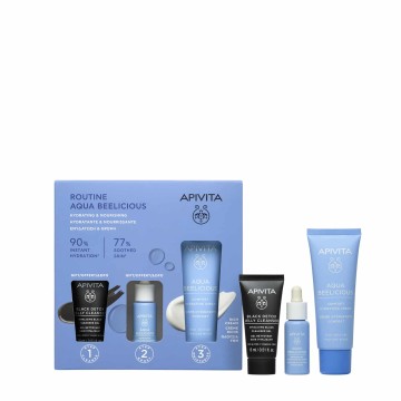 Apivita Promo Aqua Beelicious Rich Cream, 40ml & Booster, 10ml & Bl... Apivita Promo Aqua Beelicious Rich Cream, 40ml & Booster, 10ml & Bl...