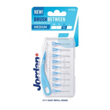 Jordan Medium Brush Between Interdental Brush 0.6mm, 10 τεμάχια