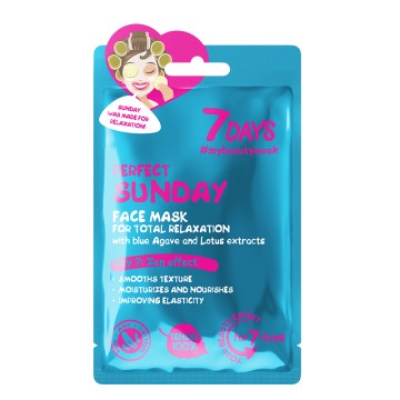 7DAYS Sunday Face Mask, 28g 7DAYS Sunday Face Mask, 28g