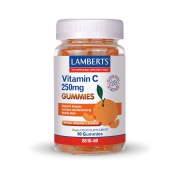 Lamberts Βιταμίνη C 250mg Gummies. 60 Ζελεδάκια Lamberts Βιταμίνη C 250mg Gummies. 60 Ζελεδάκια