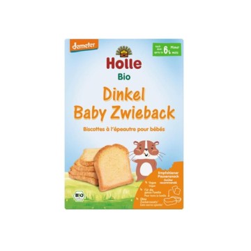 Holle Organic Φρυγανιές από Σιτάρι Ντίνκελ για Μωρά Μετά των 6 Μηνώ... Holle Organic Φρυγανιές από Σιτάρι Ντίνκελ για Μωρά Μετά των 6 Μηνώ...