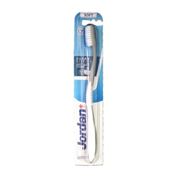 Jordan Clean Between Soft Toothbrush, 1 τεμάχιο