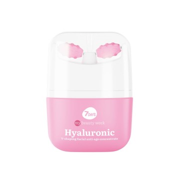 7DAYS Hyaluronic V-Shaping Facial Anti-Age Concentrate & Roller, 40ml 7DAYS Hyaluronic V-Shaping Facial Anti-Age Concentrate & Roller, 40ml