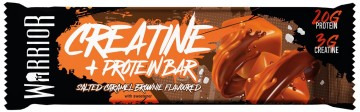 Warrior Μπάρα Creatine Protein Salted Caramel 75gr, 1 τεμάχιο