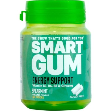 Smart Gum Energy Support Spearmint, 30 τεμάχια