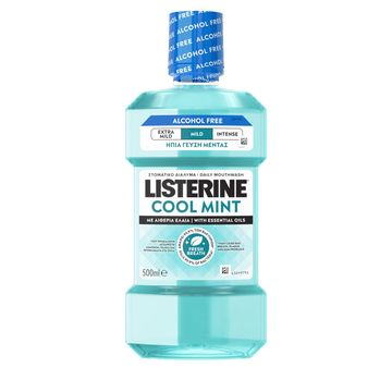 Listerine® Cool Mint Mild Στοματικό Διάλυμα με ήπια γεύση, χωρίς αλ... Listerine® Cool Mint Mild Στοματικό Διάλυμα με ήπια γεύση, χωρίς αλ...