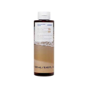 Korres Sea Salt Coconut Shower Gel with Purifying Sage Extract, 250ml Korres Sea Salt Coconut Shower Gel with Purifying Sage Extract, 250ml