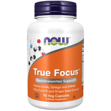 Now True Focus, 90 Veg Capsules Now True Focus, 90 Veg Capsules