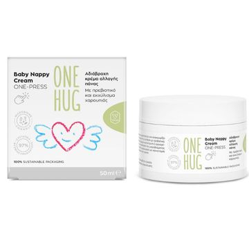 One Hug Baby Nappy Cream, 50ml One Hug Baby Nappy Cream, 50ml