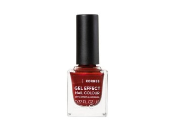 Korres Gel Effect Nail Color 58 Velour Red 11ml