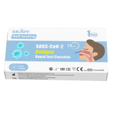 Sejoy SARS-CoV-2 Antigen Rapid Test Cassette 1 τεμάχιο Sejoy SARS-CoV-2 Antigen Rapid Test Cassette 1 τεμάχιο