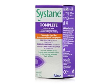 Alcon Systane Complete Λιπαντικές Οφθαλμικές Σταγόνες Χωρίς Συντηρη... Alcon Systane Complete Λιπαντικές Οφθαλμικές Σταγόνες Χωρίς Συντηρη...