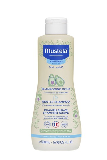 Mustela Gentle Shampoo, Βρεφικό-Παιδικό Απαλό Σαμπουάν 500ml