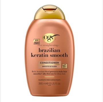 OGX Brazilian Keratin Therapy Conditioner Λείανσης, 385ml