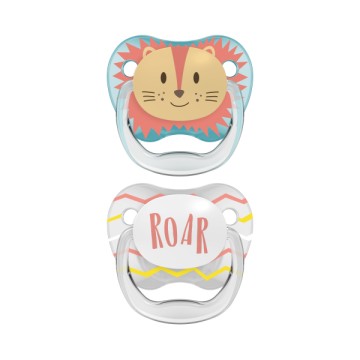 Dr. Browns Prevent Orthodontic Soother Lion 0-6m, 2 Τεμάχια Dr. Browns Prevent Orthodontic Soother Lion 0-6m, 2 Τεμάχια