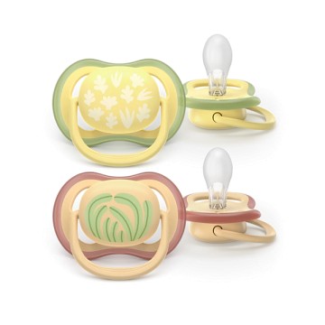 Philips Avent Ultra Air Ορθοδοντική Πιπίλα Σιλικόνης Colors of Natu...