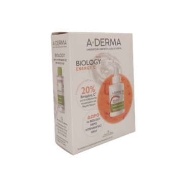 A-Derma Promo Biology Energy C Radiance Boost Serum 30ml & Micellar Water 100ml