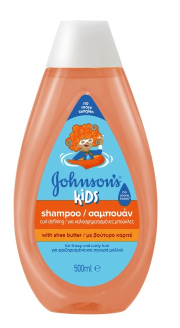 Johnson’s Kids Σαμπουάν για φριζαρισμένα και σγουρά μαλλιά, 500 ml Johnson’s Kids Σαμπουάν για φριζαρισμένα και σγουρά μαλλιά, 500 ml