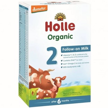 Holle Organic Βρεφικό Αγελαδινό Γάλα No 2 μετά από τον 6ο Μήνα, 600g Holle Organic Βρεφικό Αγελαδινό Γάλα No 2 μετά από τον 6ο Μήνα, 600g