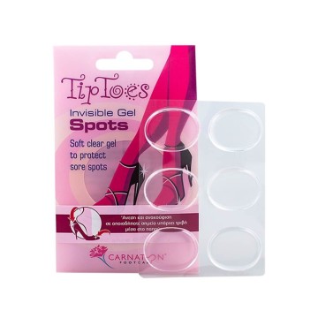 Carnation Tip Toes Invisible Gel Spots, 6 τεμάχια