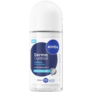 Nivea Deodorant Roll-on Derma Control Defend Extra Comfort 72h 50ml