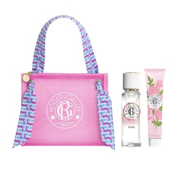 Roger & Gallet Promo Rose Wellbeing Fragrant Water, 30ml & Hand Cream, 30ml
