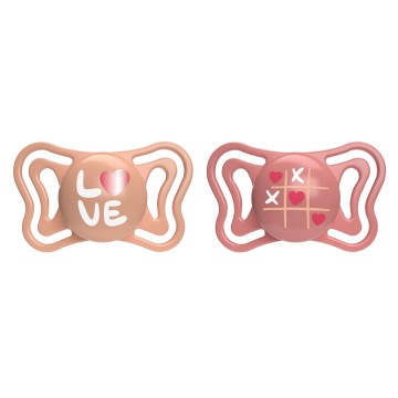 Chicco Physio Forma Light Πιπίλες Σιλικόνης 16-36m Πορτοκαλί/Σομόν,... Chicco Physio Forma Light Πιπίλες Σιλικόνης 16-36m Πορτοκαλί/Σομόν,...