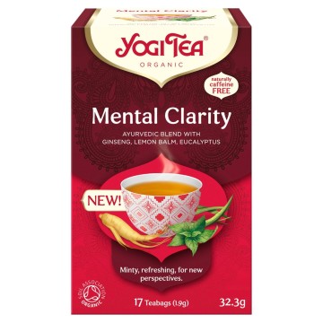 Chiarezza mentale del tè Yogi, 17 bustine