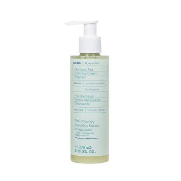 Korres Olympus Tea Foaming Cream Cleanser, 200ml Korres Olympus Tea Foaming Cream Cleanser, 200ml
