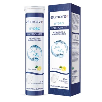 Elpen Almora Hydro Electrolytes Lemon Flavor 19 tableta shkumëzuese