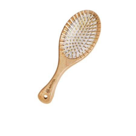 Apivita Wooden Hairbrush with Bamboo Bristles