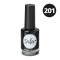 Medisei Dalee Gel Effect Nail Polish Midnight Black No.201, Βερνίκι...