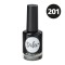 Medisei Dalee Gel Effect Nail Polish Midnight Black No.201, Βερνίκι Νυχιών 12ml