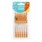 TePe EasyPick Interdental Toothpicks Orange Size X-Small/Small 60 Pieces