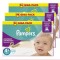 Pampers Active Fit Maxi Plus No4+, (9-20 Kg) 1x94 Τεμάχια 2+1 ΔΩΡΟ
