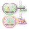 Philips Avent Ultra Air Night, Ορθοδοντική Πιπίλα Νυκτός Βεραμάν/Ρο...