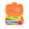 Curaprox Travel Set Στοματικής Υγιεινής Ταξιδίου πορτοκαλί χρώμα