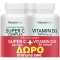 Natures Plus Super C Complex 60 comprimés & Vitamine D3 180 softgels & Immune Zinc 60 pastilles