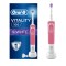 Furçë dhëmbësh elektrike Oral-B Vitality 100 3D e bardhë rozë 1 copë