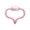Curaprox Baby Teething Ring Pink Κρίκος Οδοντοφυϊας 0-24m, 1τμχ
