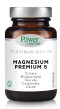 Power of Nature Gamme Platine Magnésium Premium 5, 60 gélules
