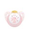 Nuk Baby Rose & Blue, Ορθοδοντική Πιπίλα Καουτσούκ Ροζ Λαγουδάκι 0-...