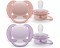 Philips Avent Ultra Soft SCF091/31 Sucettes Rose-Violet 0-6m 2 pièces